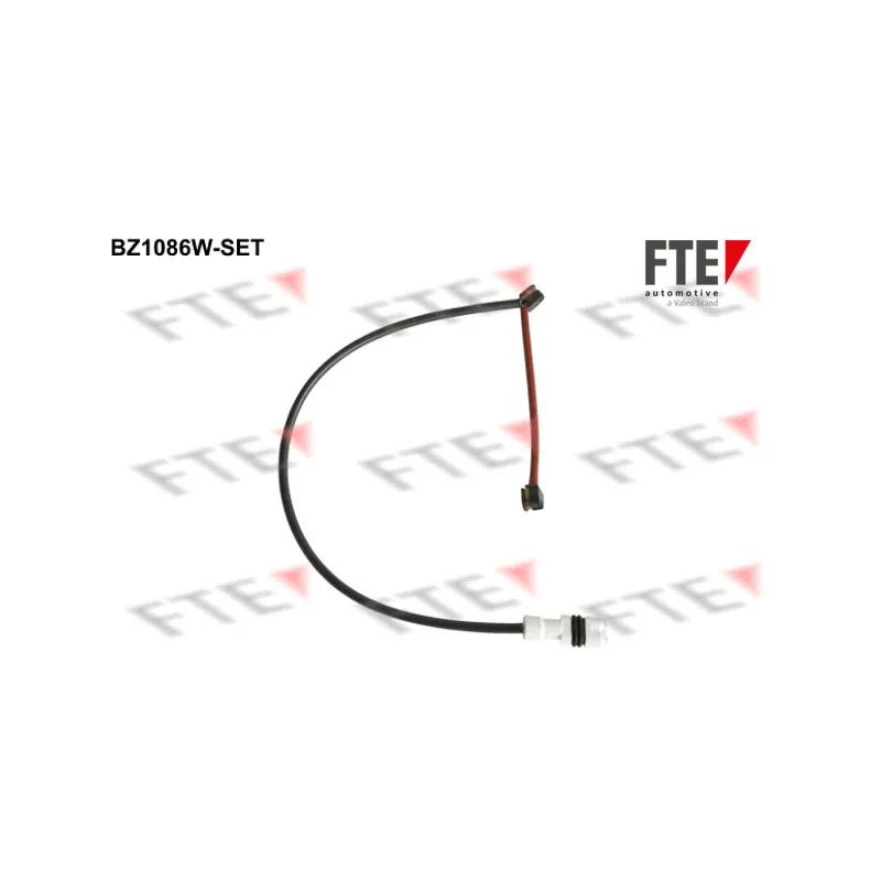 Contact d'avertissement, usure des plaquettes de frein FTE BZ1086W-SET