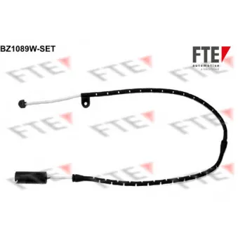 Contact d'avertissement, usure des plaquettes de frein FTE BZ1089W-SET