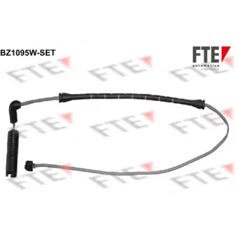 Contact d'avertissement, usure des plaquettes de frein FTE BZ1095W-SET