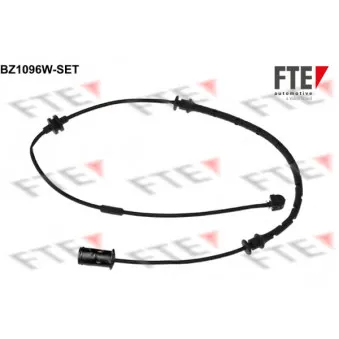Contact d'avertissement, usure des plaquettes de frein FTE BZ1096W-SET