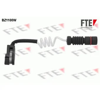 Contact d'avertissement, usure des plaquettes de frein FTE BZ1100W