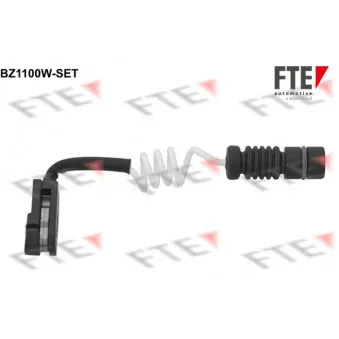 Contact d'avertissement, usure des plaquettes de frein FTE BZ1100W-SET