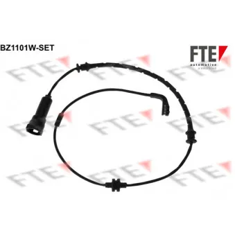 Contact d'avertissement, usure des plaquettes de frein FTE BZ1101W-SET