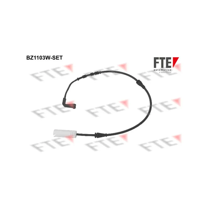 Contact d'avertissement, usure des plaquettes de frein FTE BZ1103W-SET