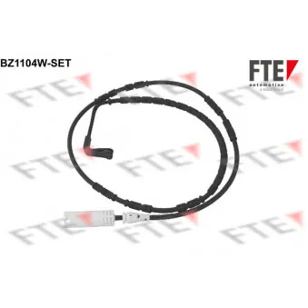 Contact d'avertissement, usure des plaquettes de frein FTE BZ1104W-SET