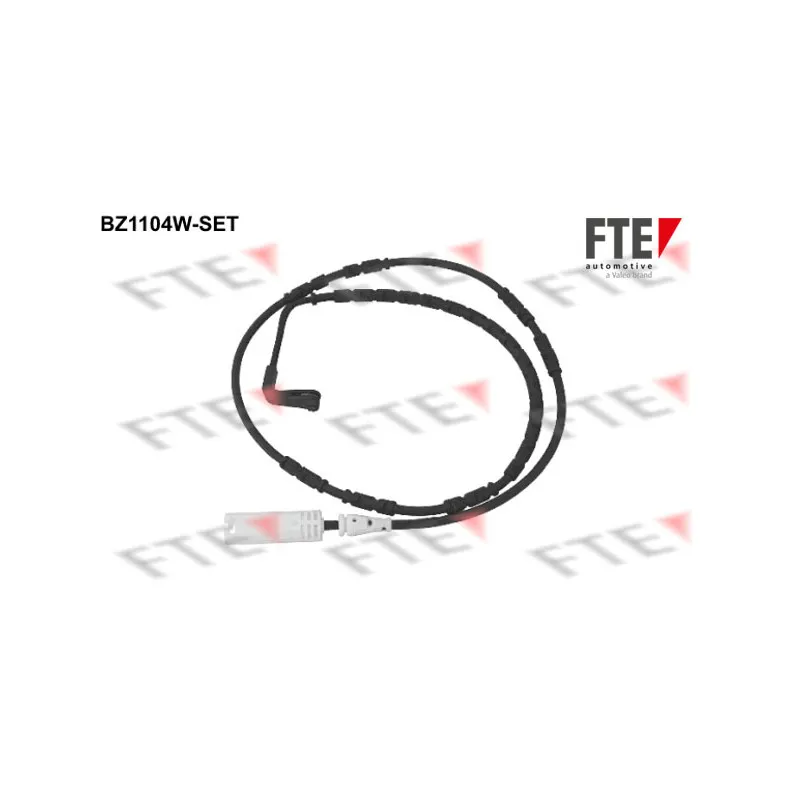 Contact d'avertissement, usure des plaquettes de frein FTE BZ1104W-SET