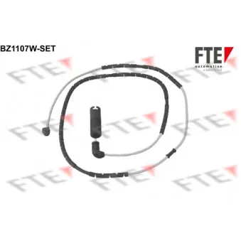 Contact d'avertissement, usure des plaquettes de frein FTE BZ1107W-SET