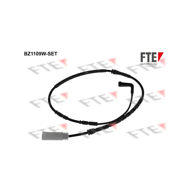 Contact d'avertissement, usure des plaquettes de frein FTE BZ1109W-SET