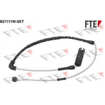 Contact d'avertissement, usure des plaquettes de frein FTE BZ1111W-SET