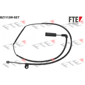 Contact d'avertissement, usure des plaquettes de frein FTE BZ1112W-SET