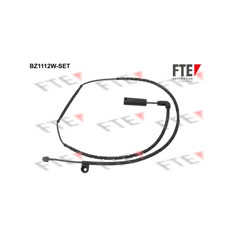 Contact d'avertissement, usure des plaquettes de frein FTE BZ1112W-SET