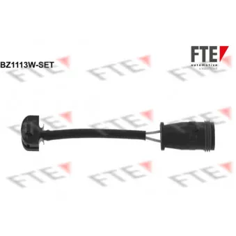 Contact d'avertissement, usure des plaquettes de frein FTE BZ1113W-SET