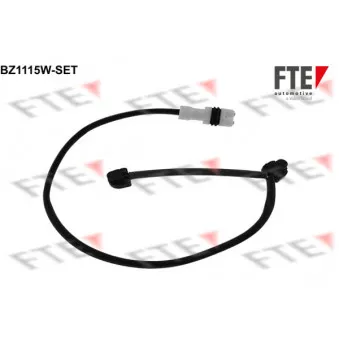 Contact d'avertissement, usure des plaquettes de frein FTE BZ1115W-SET