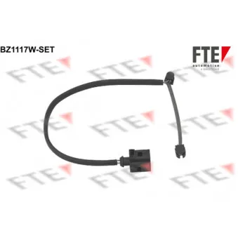 Contact d'avertissement, usure des plaquettes de frein FTE BZ1117W-SET