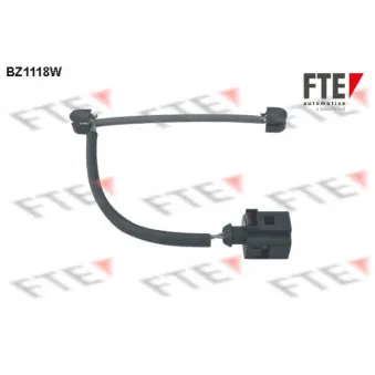 Contact d'avertissement, usure des plaquettes de frein FTE BZ1118W