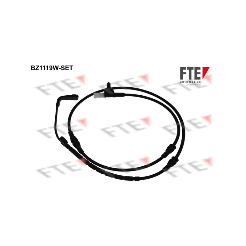 Contact d'avertissement, usure des plaquettes de frein FTE BZ1119W-SET