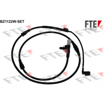 Contact d'avertissement, usure des plaquettes de frein FTE BZ1122W-SET