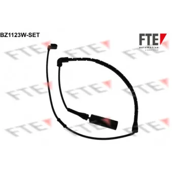 Contact d'avertissement, usure des plaquettes de frein FTE BZ1123W-SET