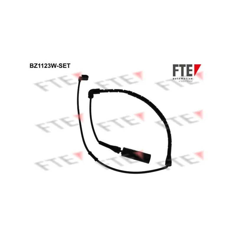 Contact d'avertissement, usure des plaquettes de frein FTE BZ1123W-SET