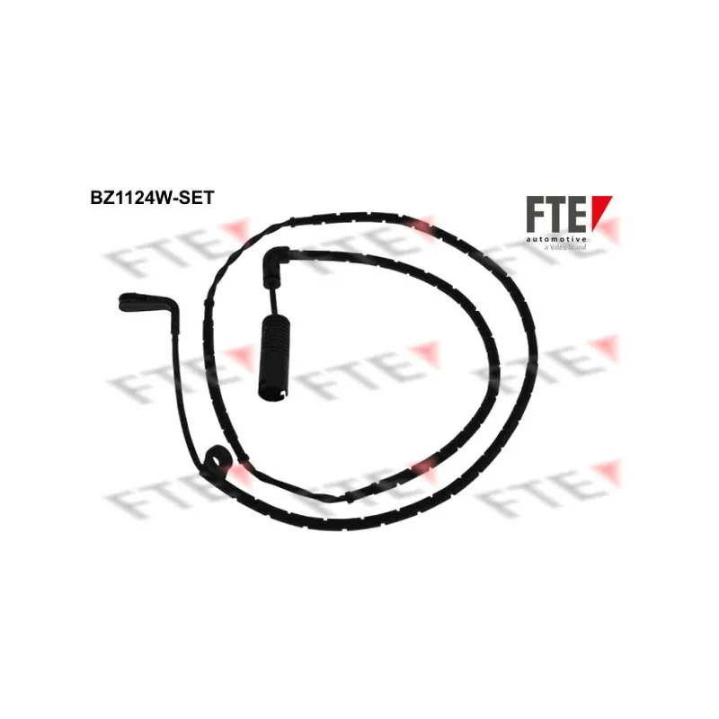Contact d'avertissement, usure des plaquettes de frein FTE BZ1124W-SET