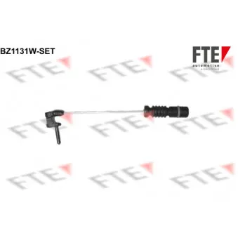 Contact d'avertissement, usure des plaquettes de frein FTE BZ1131W-SET