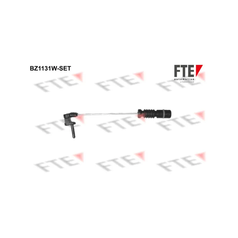 Contact d'avertissement, usure des plaquettes de frein FTE BZ1131W-SET