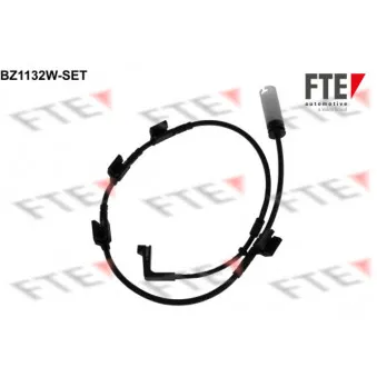 Contact d'avertissement, usure des plaquettes de frein FTE BZ1132W-SET