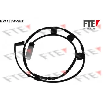 Contact d'avertissement, usure des plaquettes de frein FTE BZ1133W-SET