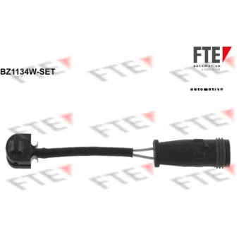 Contact d'avertissement, usure des plaquettes de frein FTE BZ1134W-SET