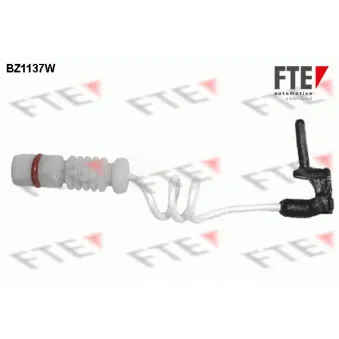 Contact d'avertissement, usure des plaquettes de frein FTE BZ1137W