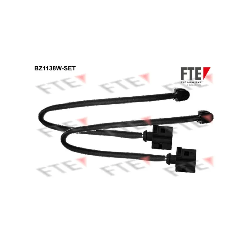 Contact d'avertissement, usure des plaquettes de frein FTE BZ1138W-SET