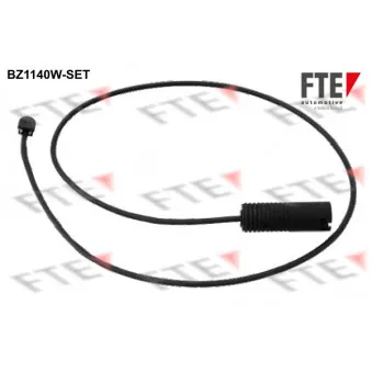 Contact d'avertissement, usure des plaquettes de frein FTE BZ1140W-SET
