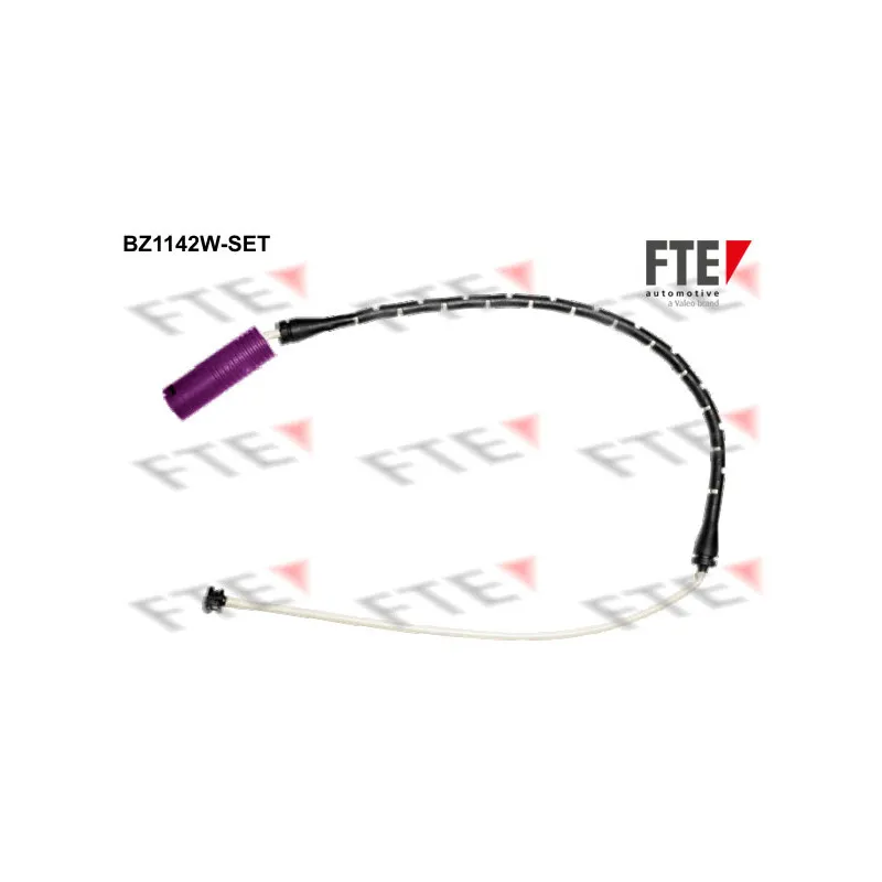 Contact d'avertissement, usure des plaquettes de frein FTE BZ1142W-SET