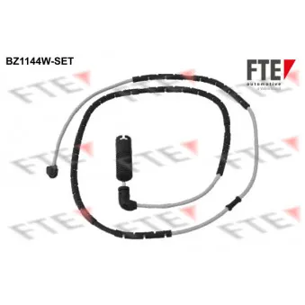 Contact d'avertissement, usure des plaquettes de frein FTE BZ1144W-SET