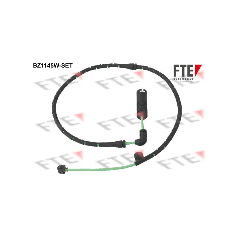 Contact d'avertissement, usure des plaquettes de frein FTE BZ1145W-SET
