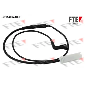 Contact d'avertissement, usure des plaquettes de frein FTE BZ1146W-SET