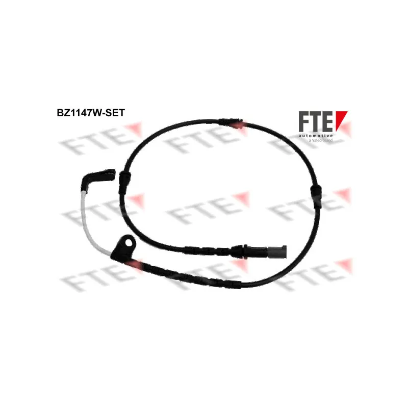 Contact d'avertissement, usure des plaquettes de frein FTE BZ1147W-SET