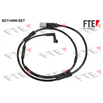 Contact d'avertissement, usure des plaquettes de frein FTE BZ1148W-SET