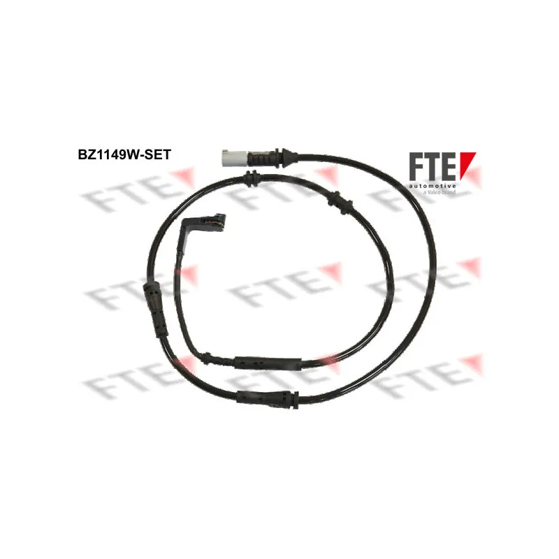 Contact d'avertissement, usure des plaquettes de frein FTE BZ1149W-SET