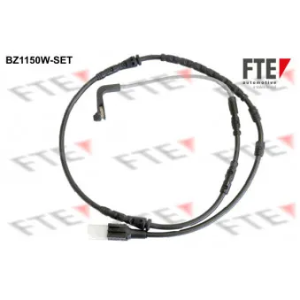 Contact d'avertissement, usure des plaquettes de frein FTE BZ1150W-SET