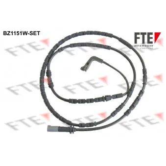 Contact d'avertissement, usure des plaquettes de frein FTE BZ1151W-SET