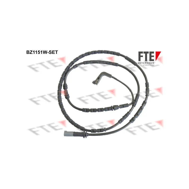 Contact d'avertissement, usure des plaquettes de frein FTE BZ1151W-SET