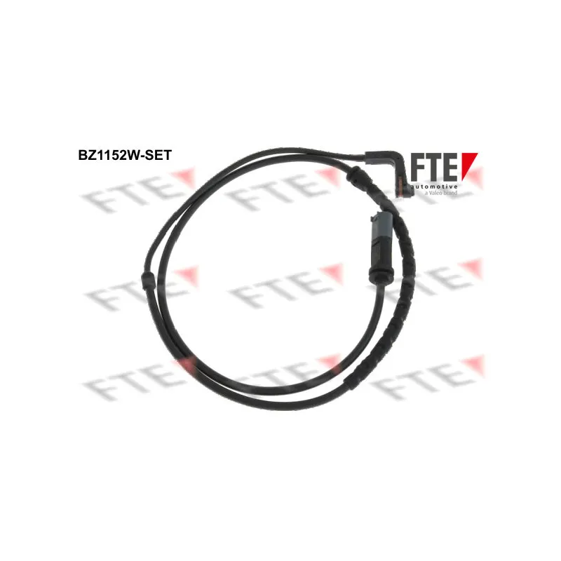Contact d'avertissement, usure des plaquettes de frein FTE BZ1152W-SET