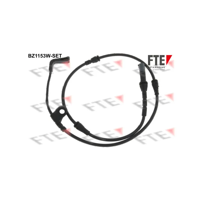Contact d'avertissement, usure des plaquettes de frein FTE BZ1153W-SET
