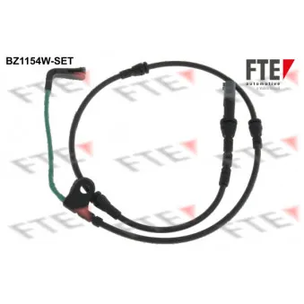 Contact d'avertissement, usure des plaquettes de frein FTE BZ1154W-SET
