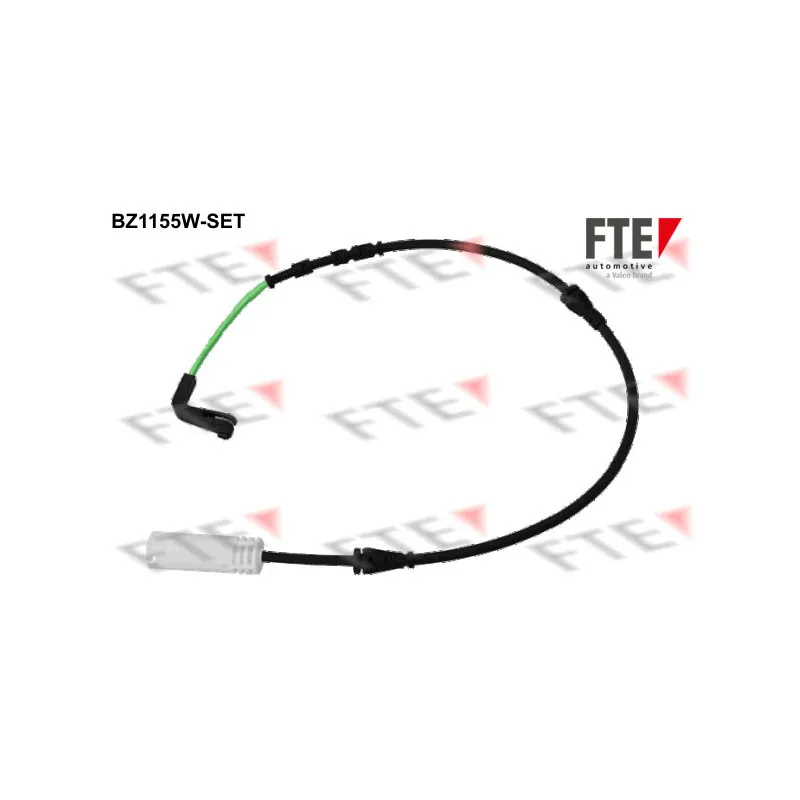 Contact d'avertissement, usure des plaquettes de frein FTE BZ1155W-SET