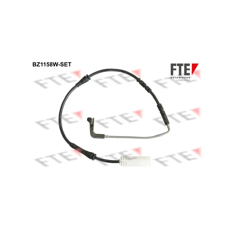Contact d'avertissement, usure des plaquettes de frein FTE BZ1158W-SET