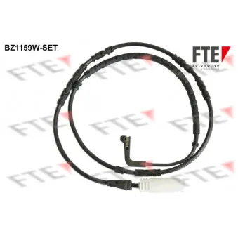 Contact d'avertissement, usure des plaquettes de frein FTE BZ1159W-SET