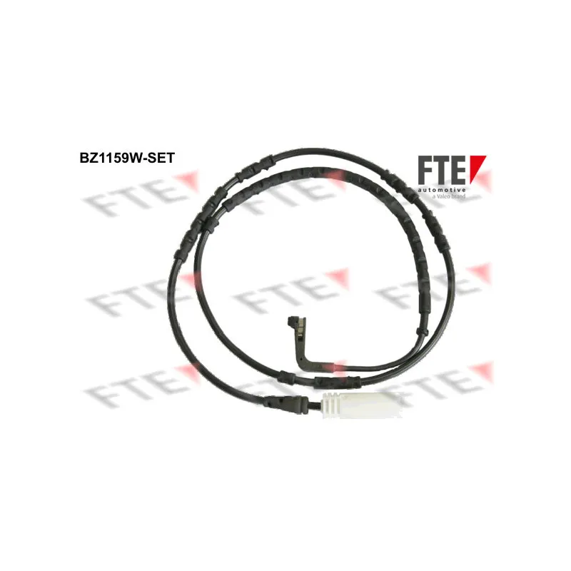 Contact d'avertissement, usure des plaquettes de frein FTE BZ1159W-SET
