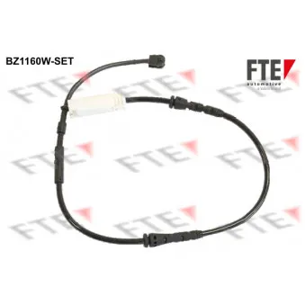 Contact d'avertissement, usure des plaquettes de frein FTE BZ1160W-SET